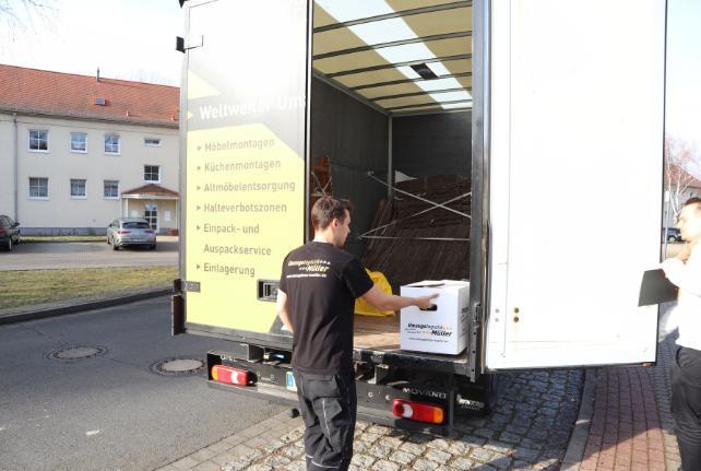Studentenumzug organisieren in Laußig 
